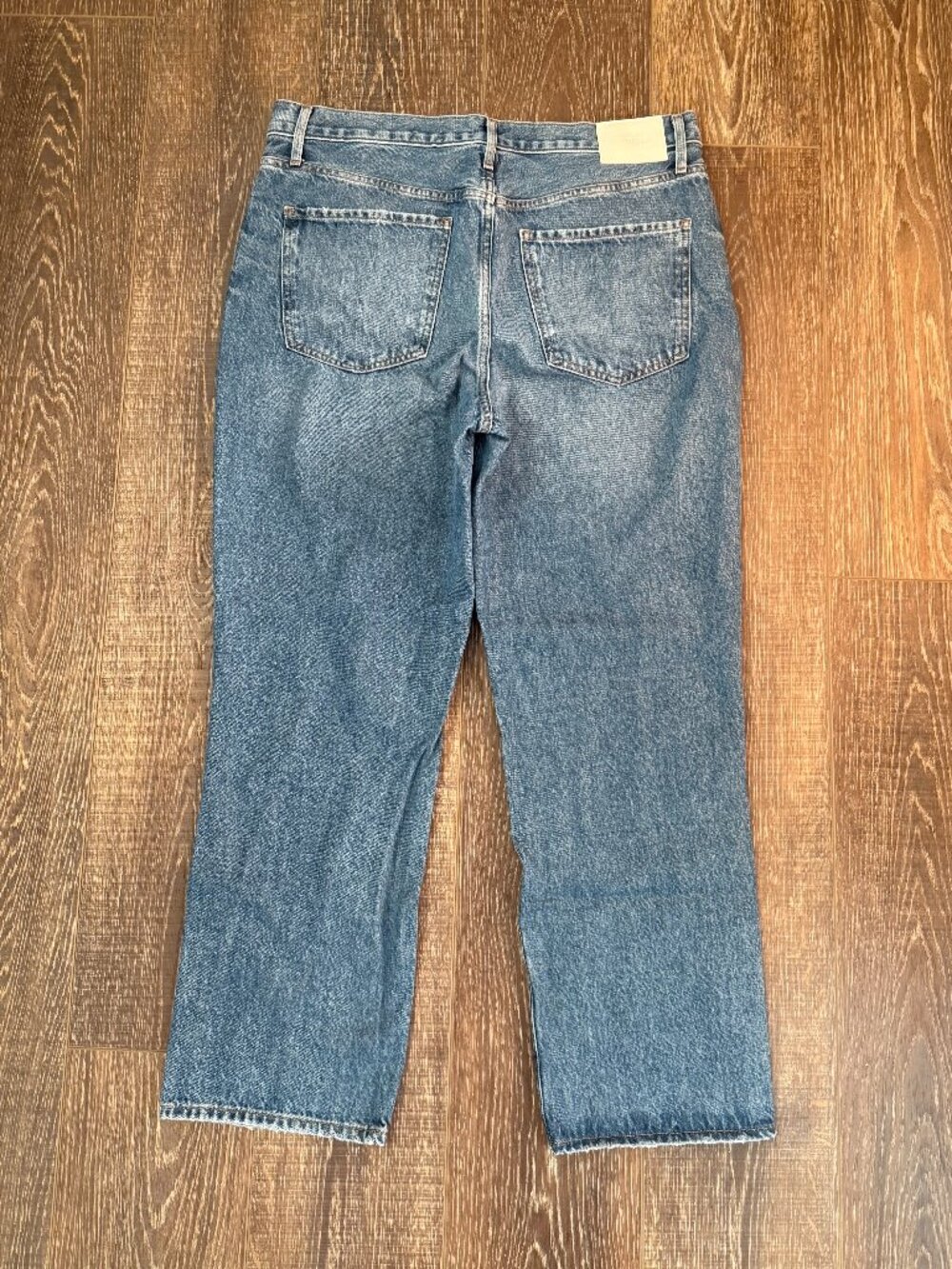 Express High Rise Straight Ankle Jeans – Size 14L